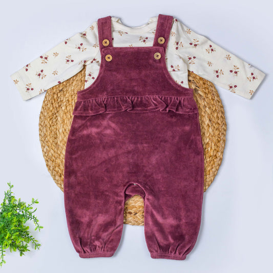 Dungree with T-shirt Set (3-6 months)