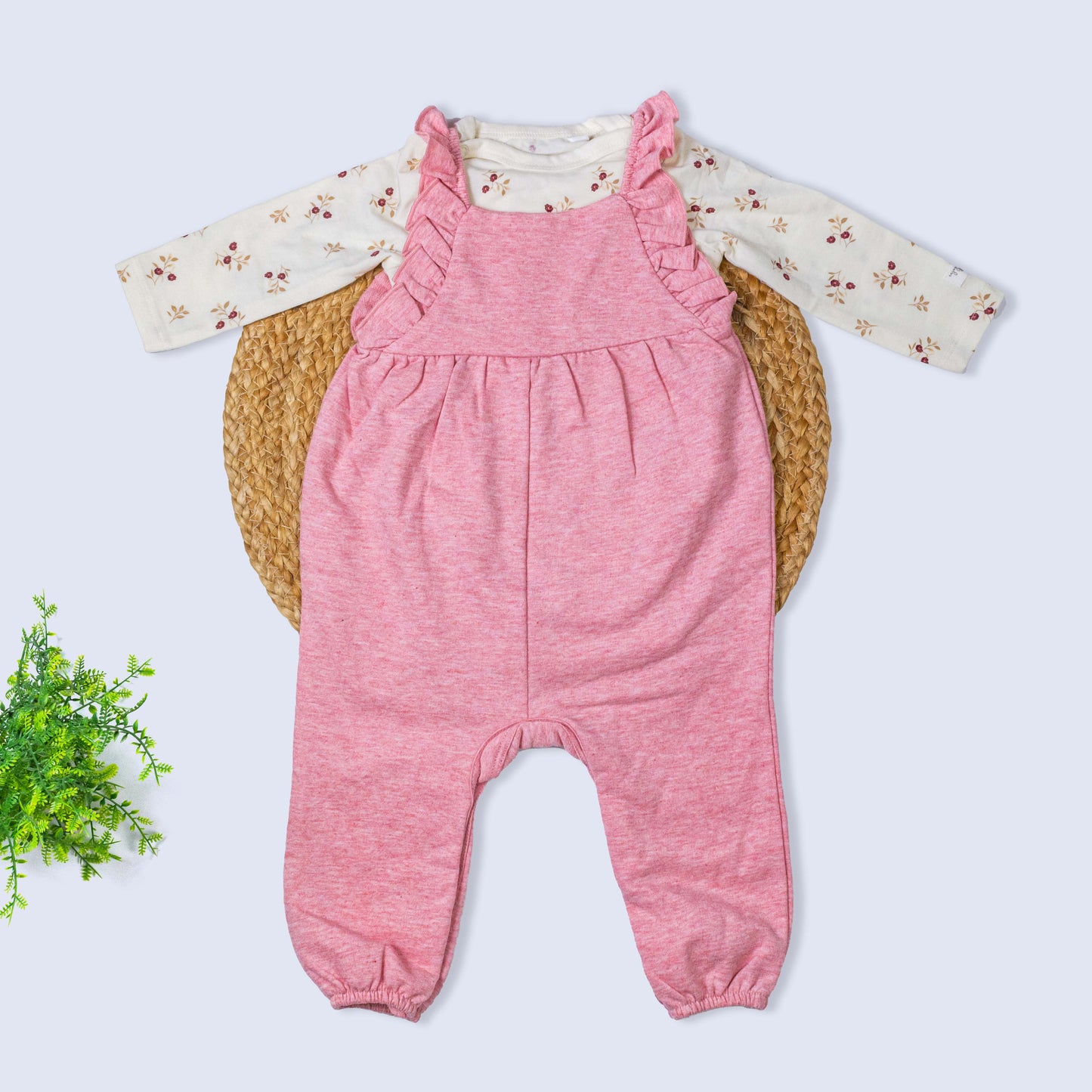 Dungree with T-shirt Set (6-9 months)