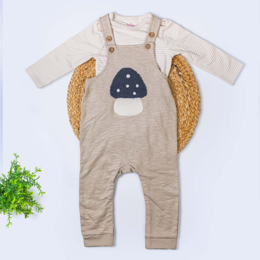 Dungree with T-shirt Set (9-12 months)