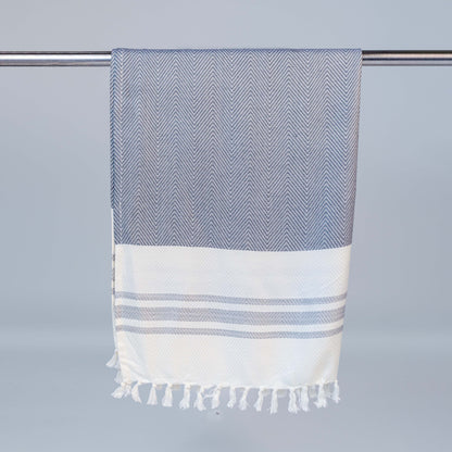 Black Bamboo Bath Towel 75x150cm (Silky Soft)