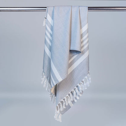 Silver Grey Bamboo Bath Towel 75x150cm