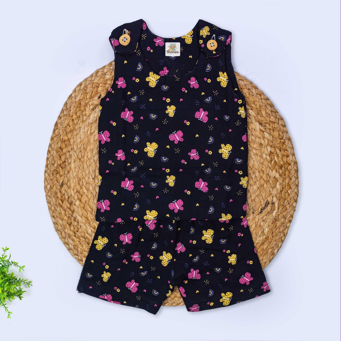 Muslin Co-Ord Set - Double Layer (6-9 months)