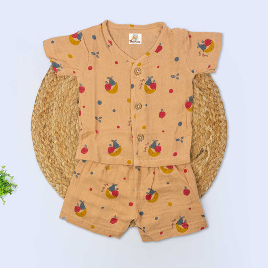 Muslin Co-Ord Set (0-3 months)