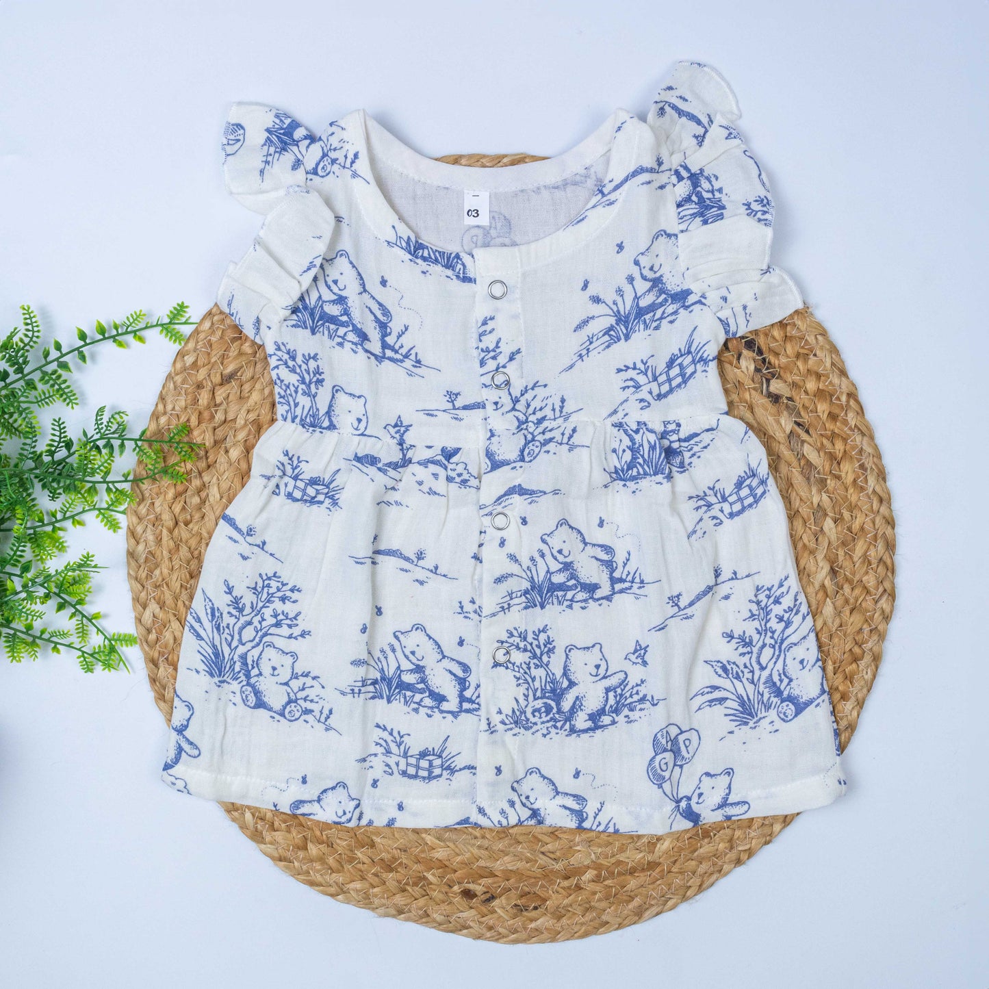 Muslin Frock (0-3 months)