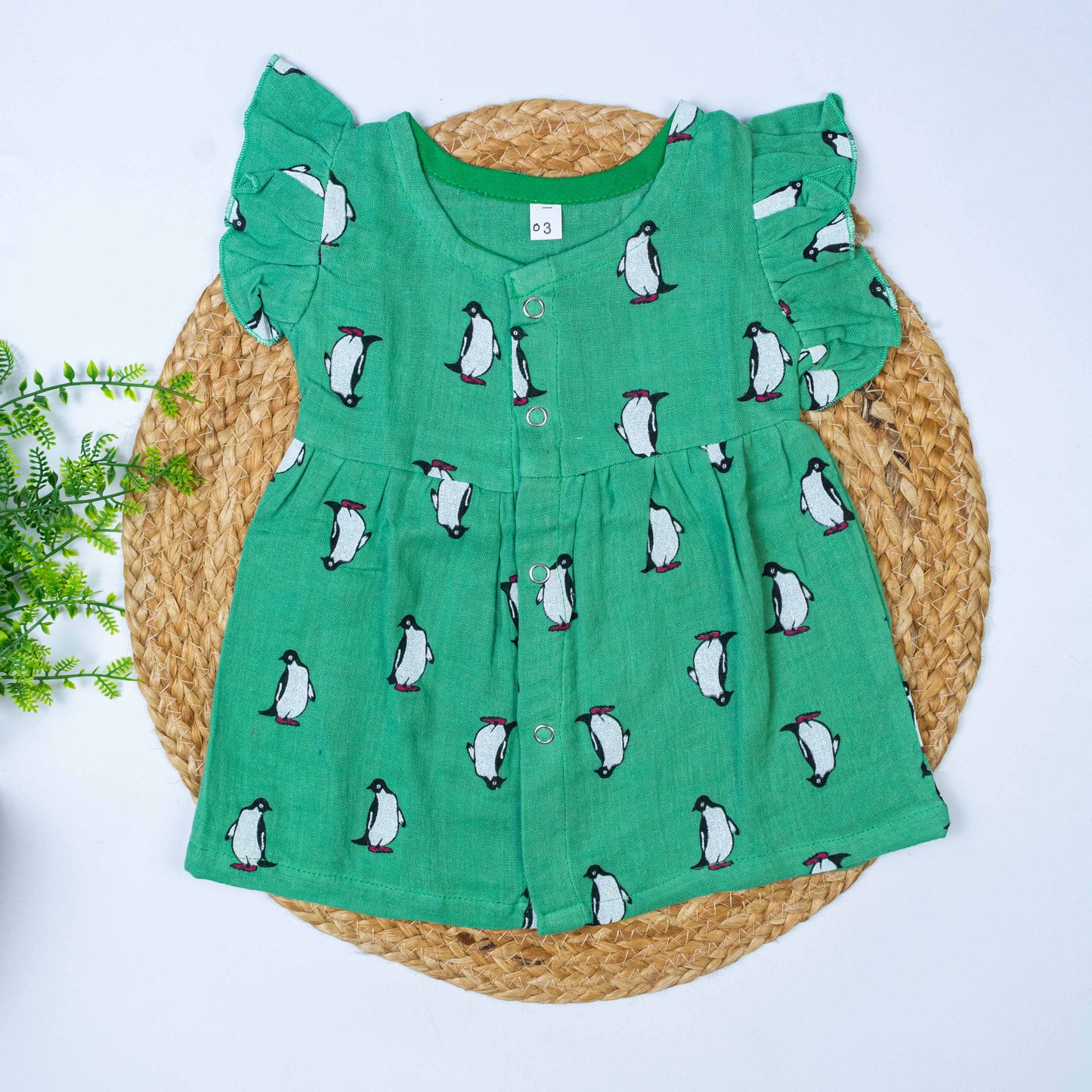 Muslin Frock (0-3 months)