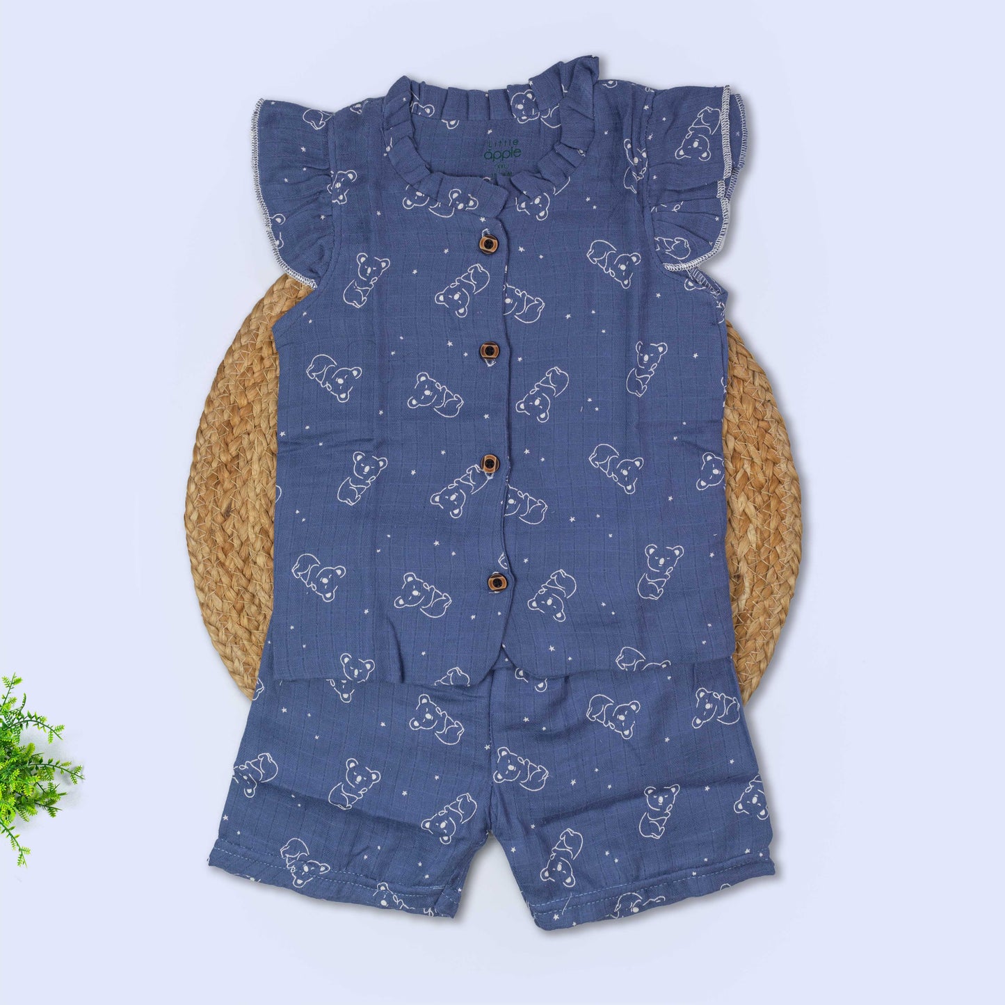 Girls Muslin Co-Ord Set (18-24 months)
