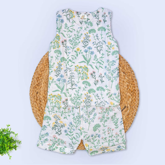 Muslin Co-Ord Set - Double Layer (3-6 months)