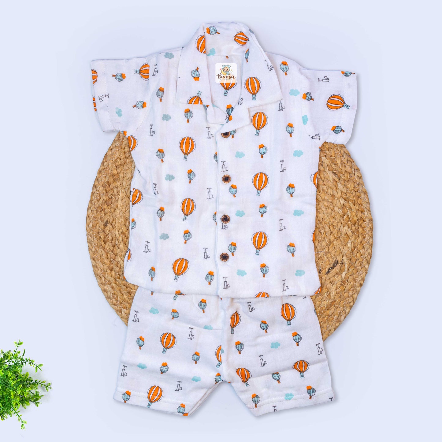 Muslin Co-Ord Set (6-9 months)