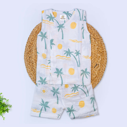 Muslin Co-Ord Set - Double Layer (6-9months)