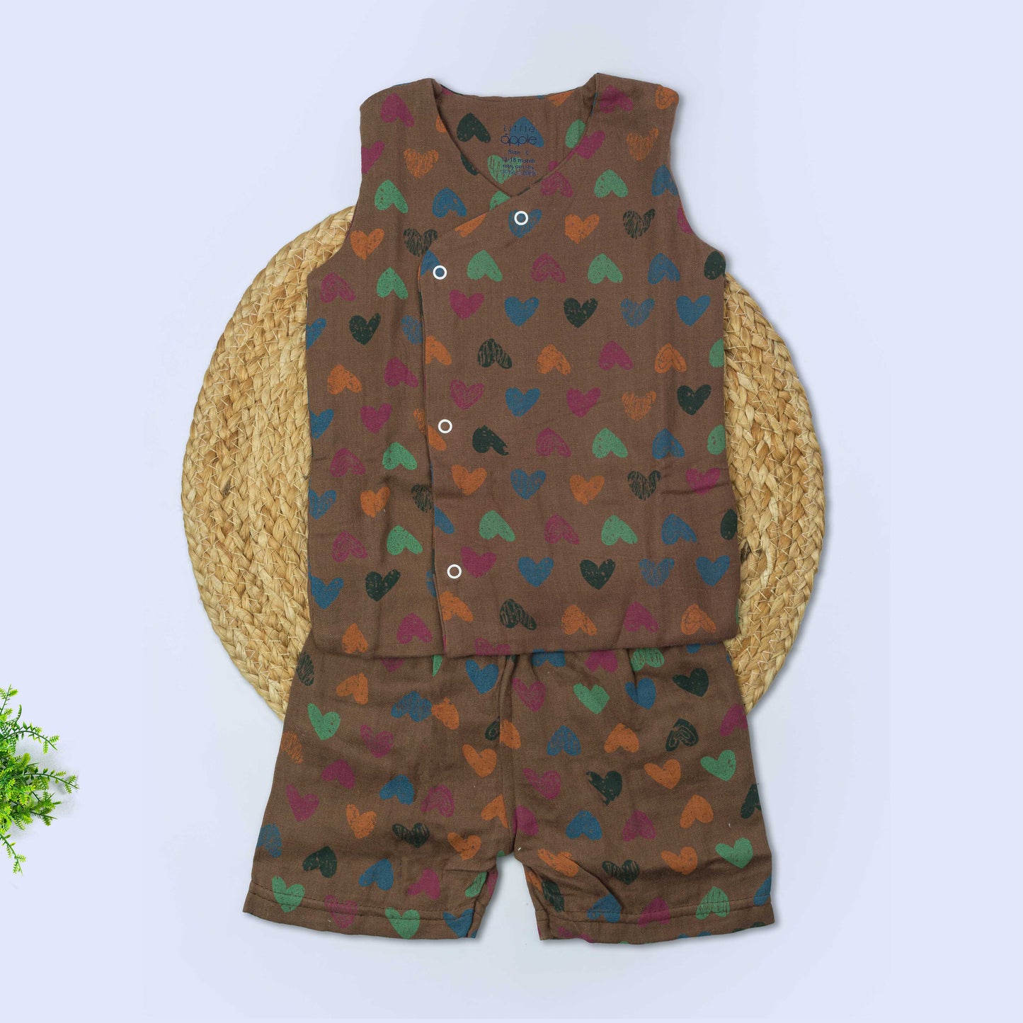 Muslin Co-Ord Set - Double Layer (9-12 months)