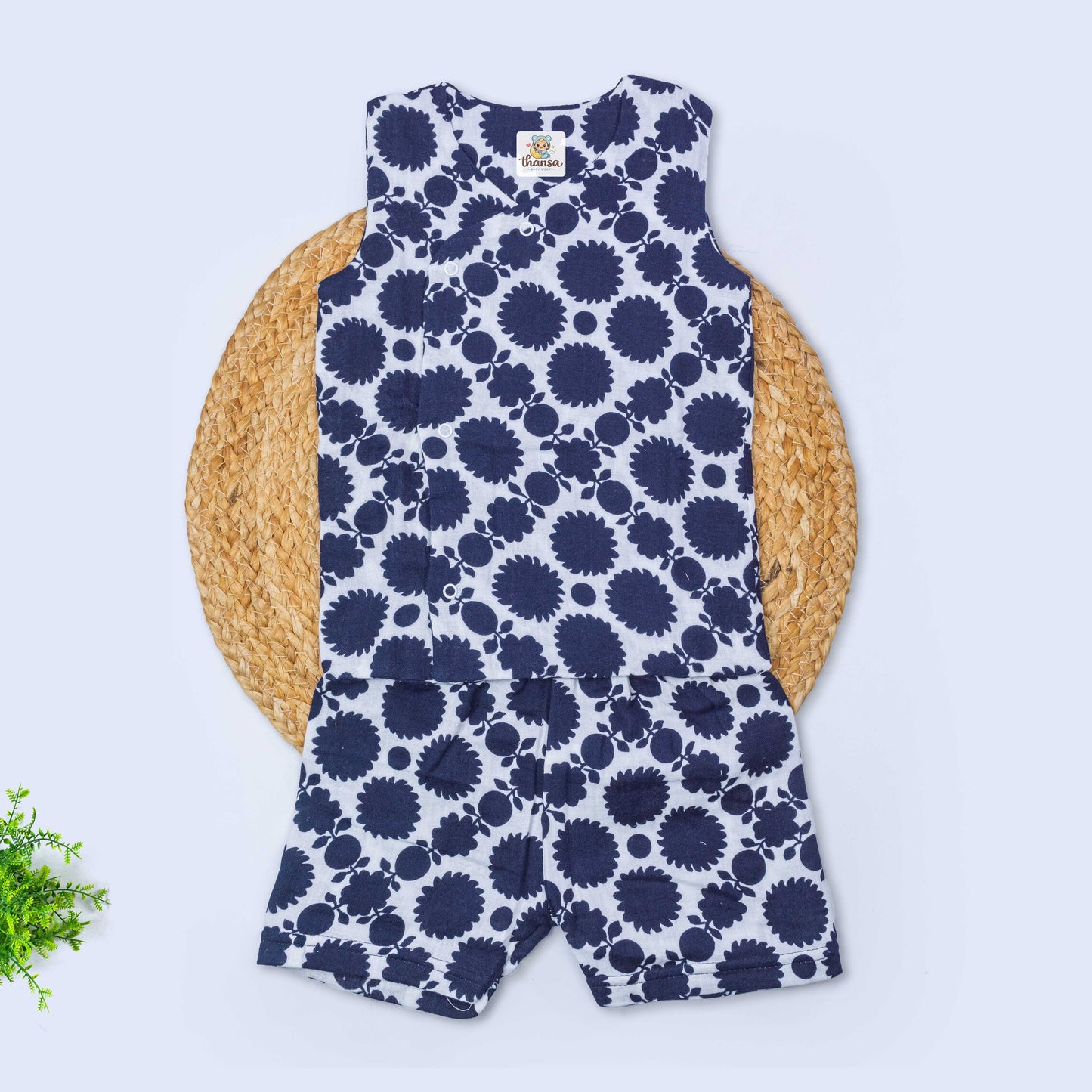 Muslin Co-Ord Set - Double Layer (12-18 months)