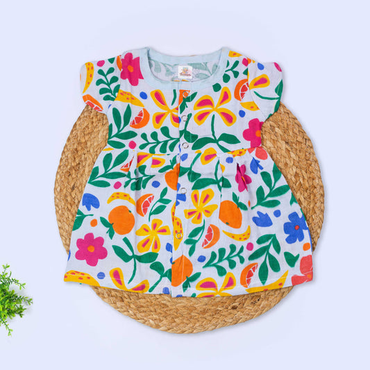 Muslin Frock (0-3 months)