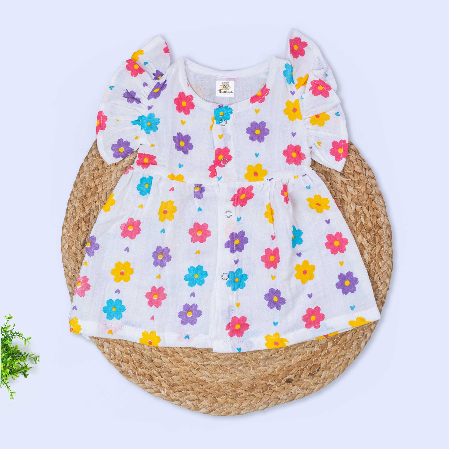 Muslin Frock (0-3 months)