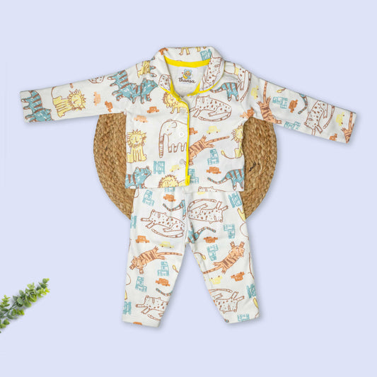 Knitted Night Suit (3-4 years)