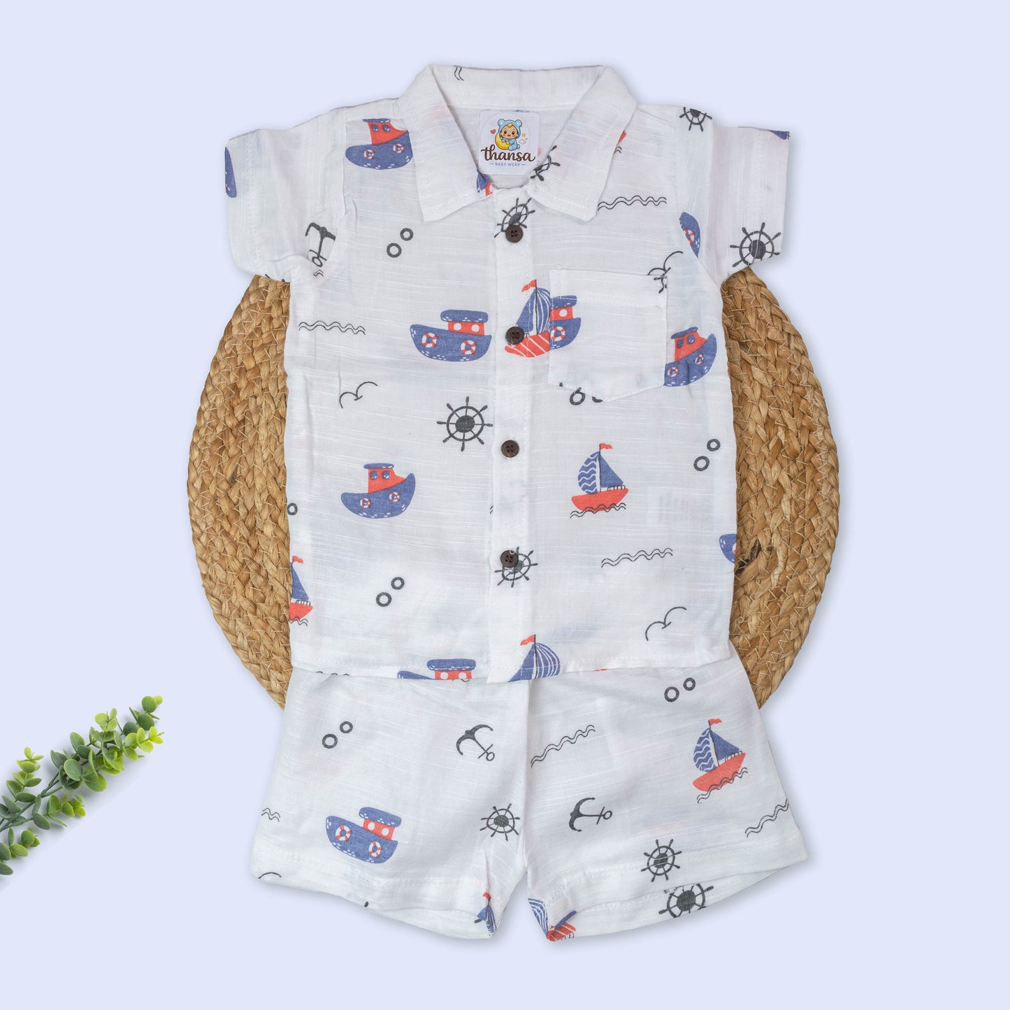 Muslin Co-Ord Set (6-9 months)