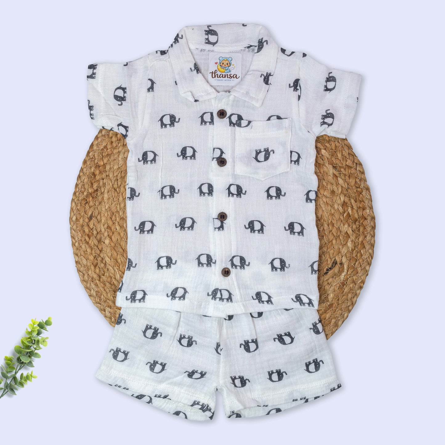 Muslin Co-Ord Set (9-12 months)
