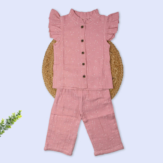 Girls Muslin Co-Ord Set (18-24 months)