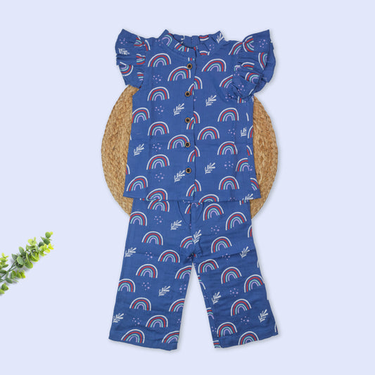 Girls Muslin Co-Ord Set (18-24 months)