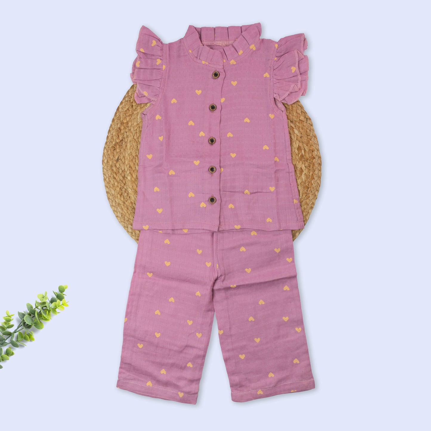 Girls Muslin Co-Ord Set (18-24 months)