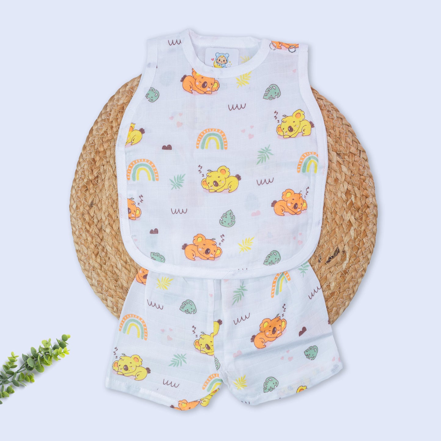 Boxy Style Muslin Co-Ord Set (3-6 months)