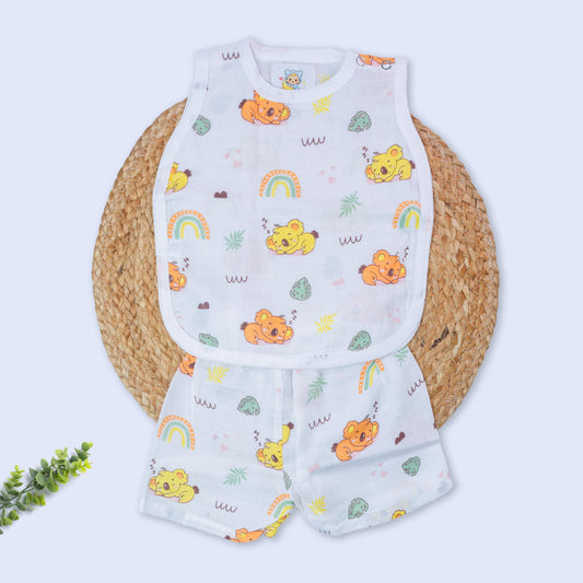 Boxy Style Muslin Co-Ord Set (9-12 months)