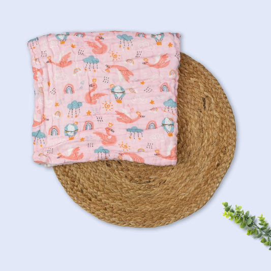Muslin 6 Layer Bath Towel ( 55x100cm )