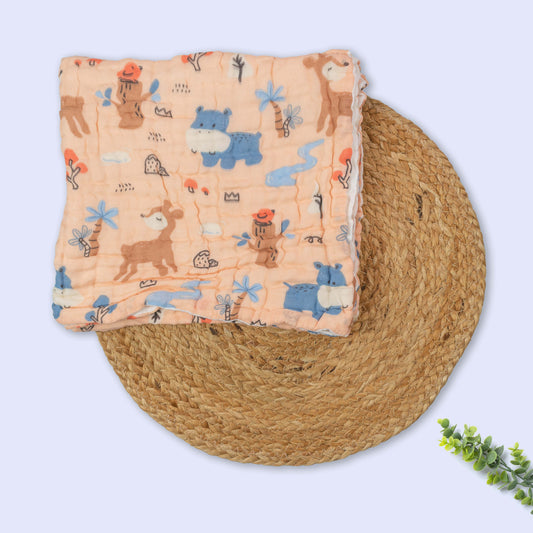 Muslin 6 Layer Bath Towel ( 55x100cm )