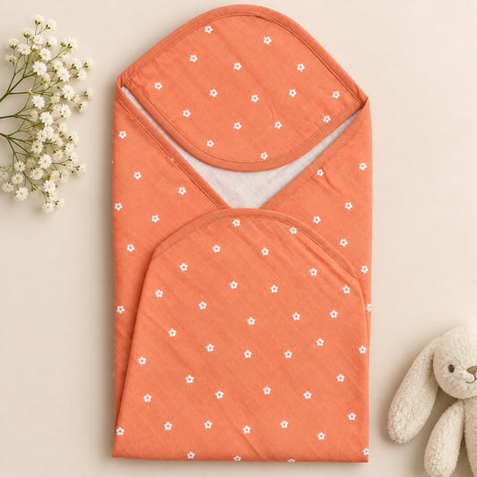 Muslin Baby Hooded Cap Towel