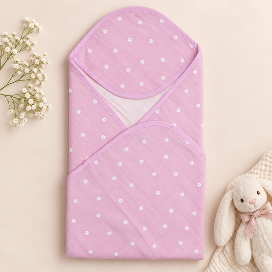 Muslin Baby Hooded Cap Towel