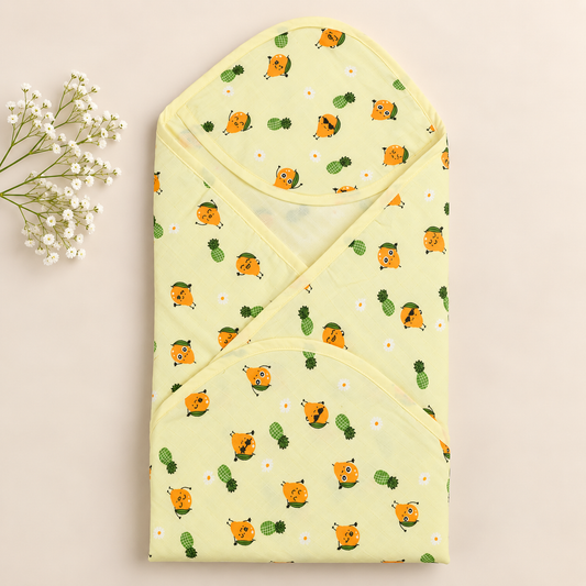 Muslin Baby Hooded Cap Towel