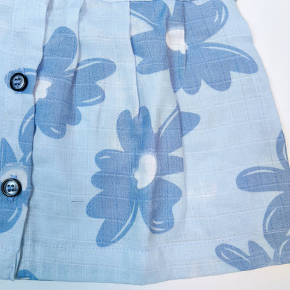 Muslin Girls Frock (0-3 months)