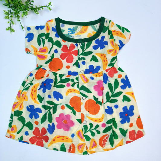 Muslin Frock (0-3 months)