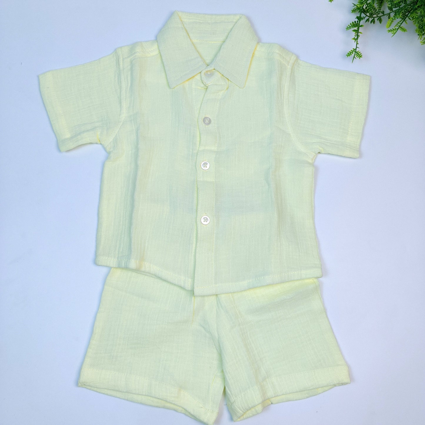 Crinkled Muslin Co Ords set (2-3 years)