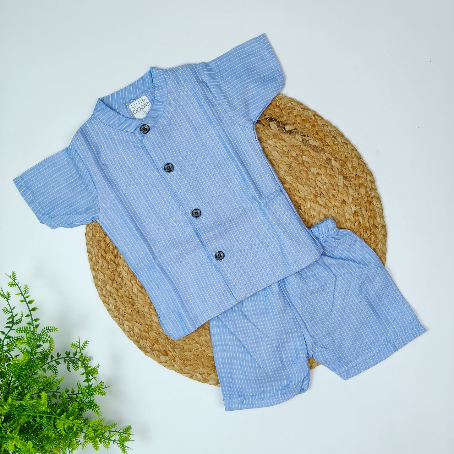 Double Layer Muslin Co-Ord Set (3-6 months)