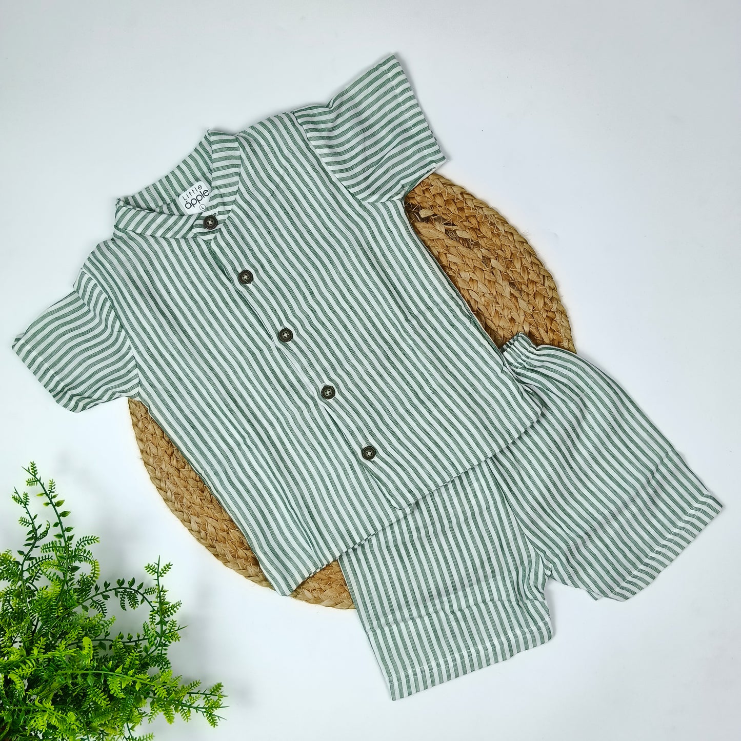 Double Layer Muslin Co-Ord Set (12-18 months)