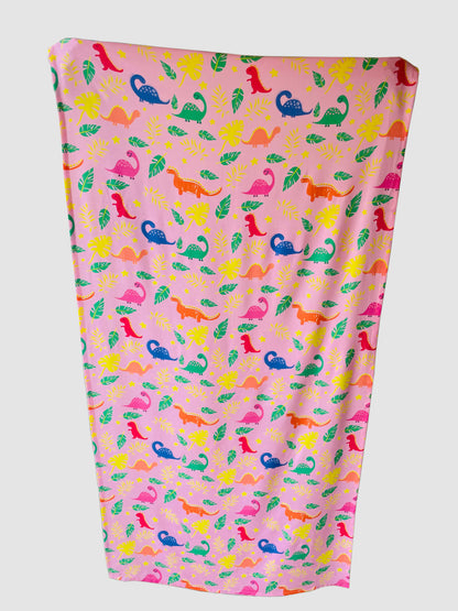 Dino Bamboo Bath Towel for Kids & Babies 60x120cm