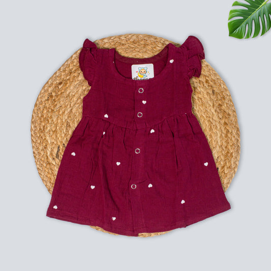 Muslin Frock (0-3 months)