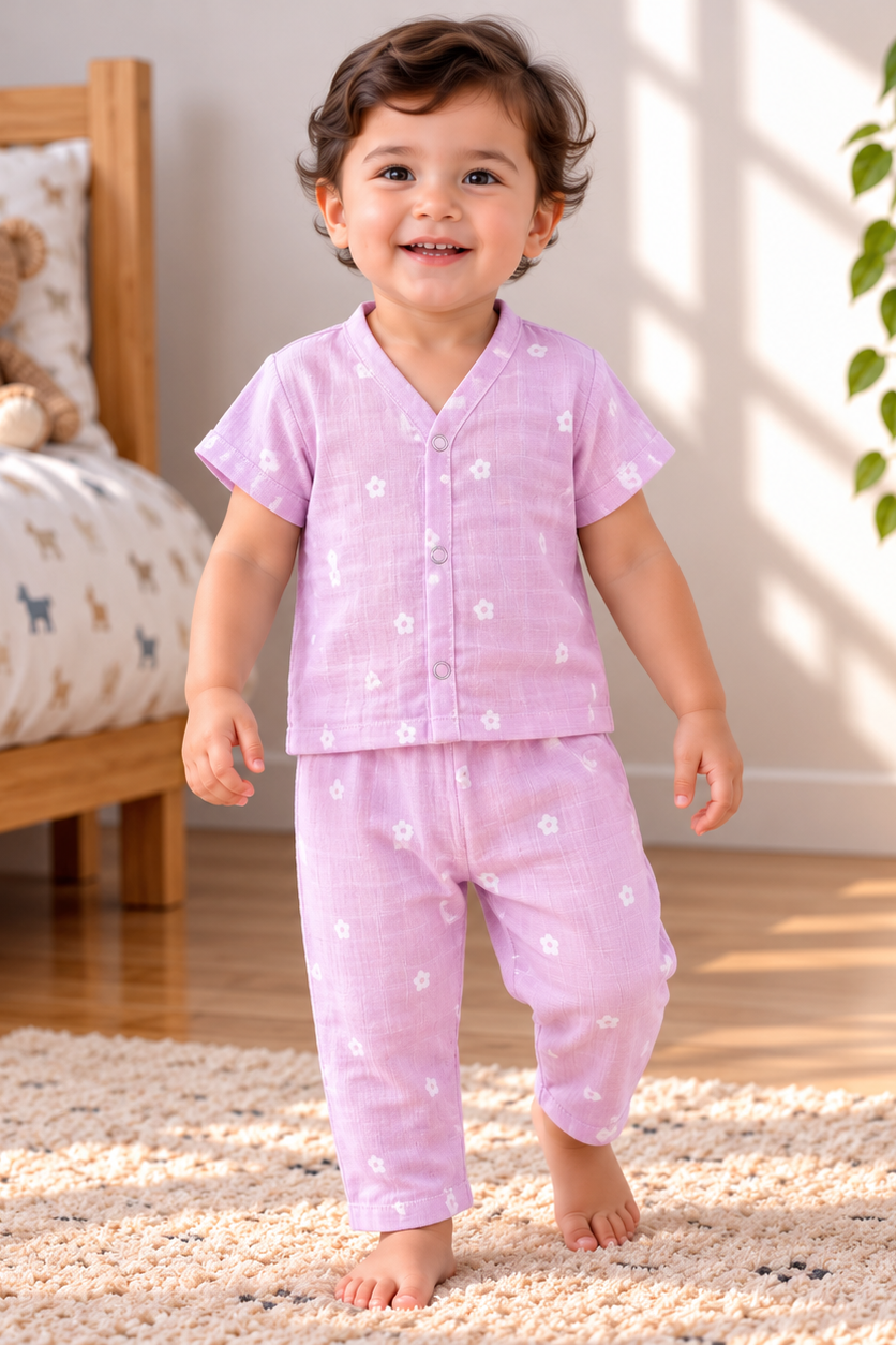 Muslin Co-Ord Set with Pants