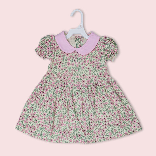 Mint Meadow Printed Frock (2-3 years)