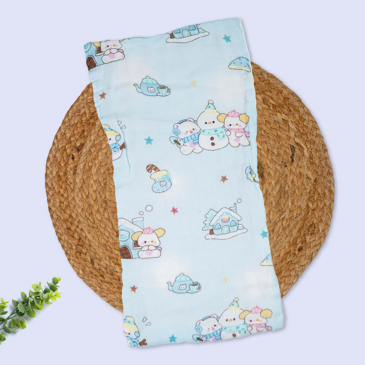 Muslin Baby Burp Cloth – 6 Layer