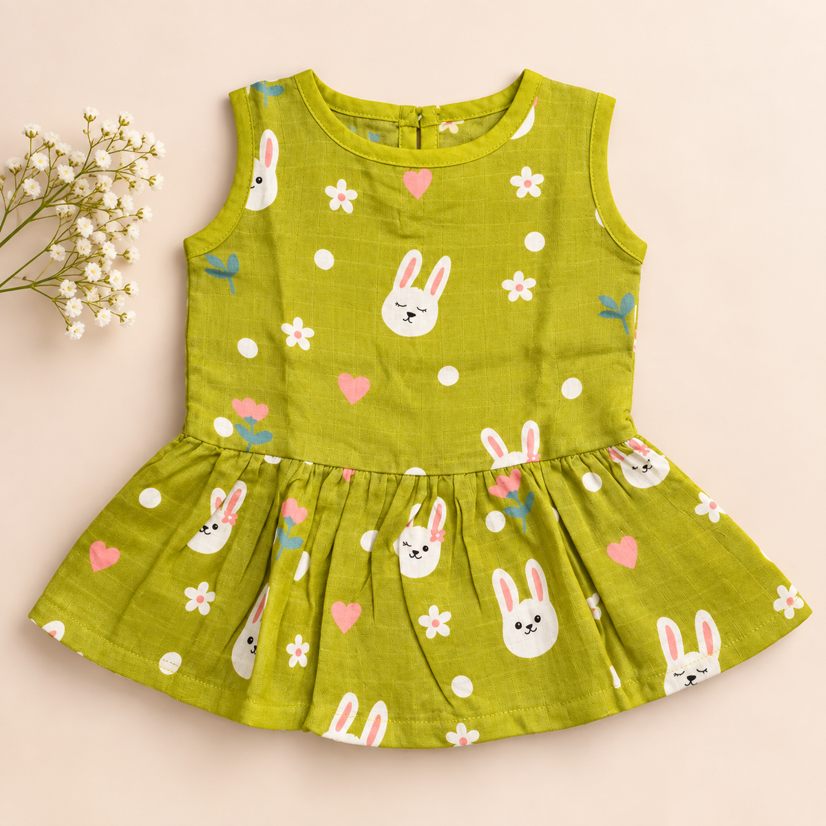 Cute Muslin Frock