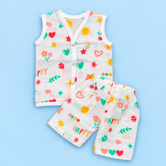 Muslin Co-Ord Set (3-6 months)