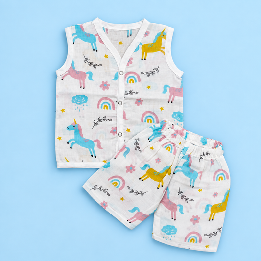 Muslin Co-Ord Set (6-9 months)