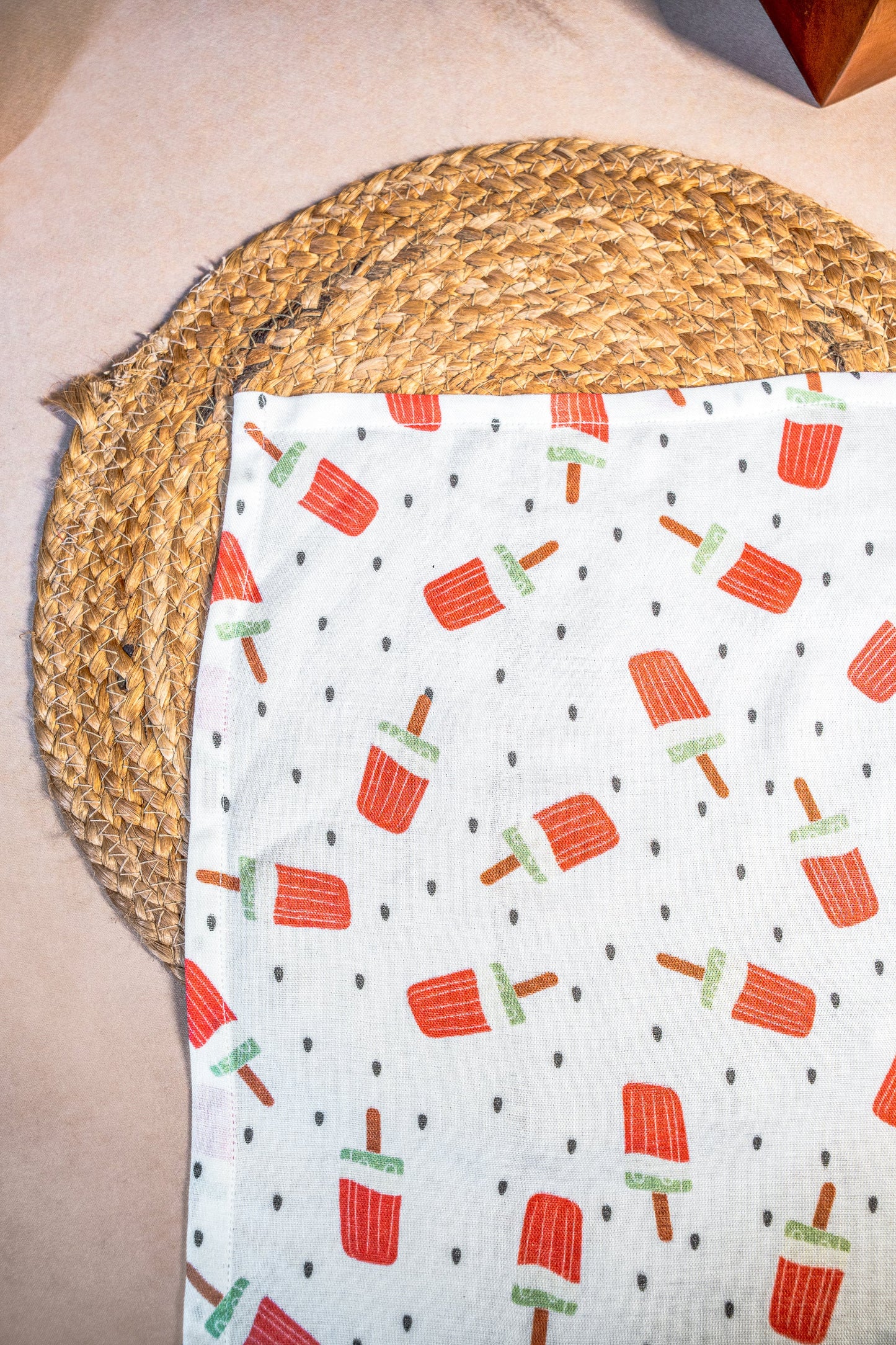 Watermelon Organic Bamboo Muslin Bath Towel 100%Bamboo