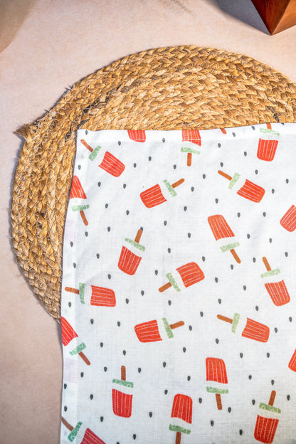 Watermelon Organic Bamboo Muslin Bath Towel 100%Bamboo