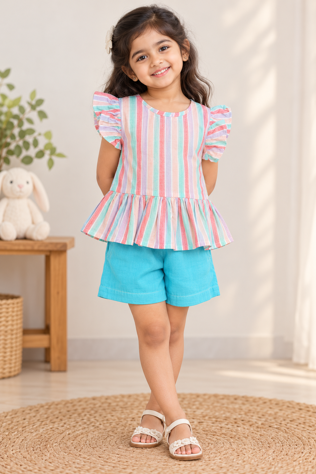 Girls Cotton Co-Ord set