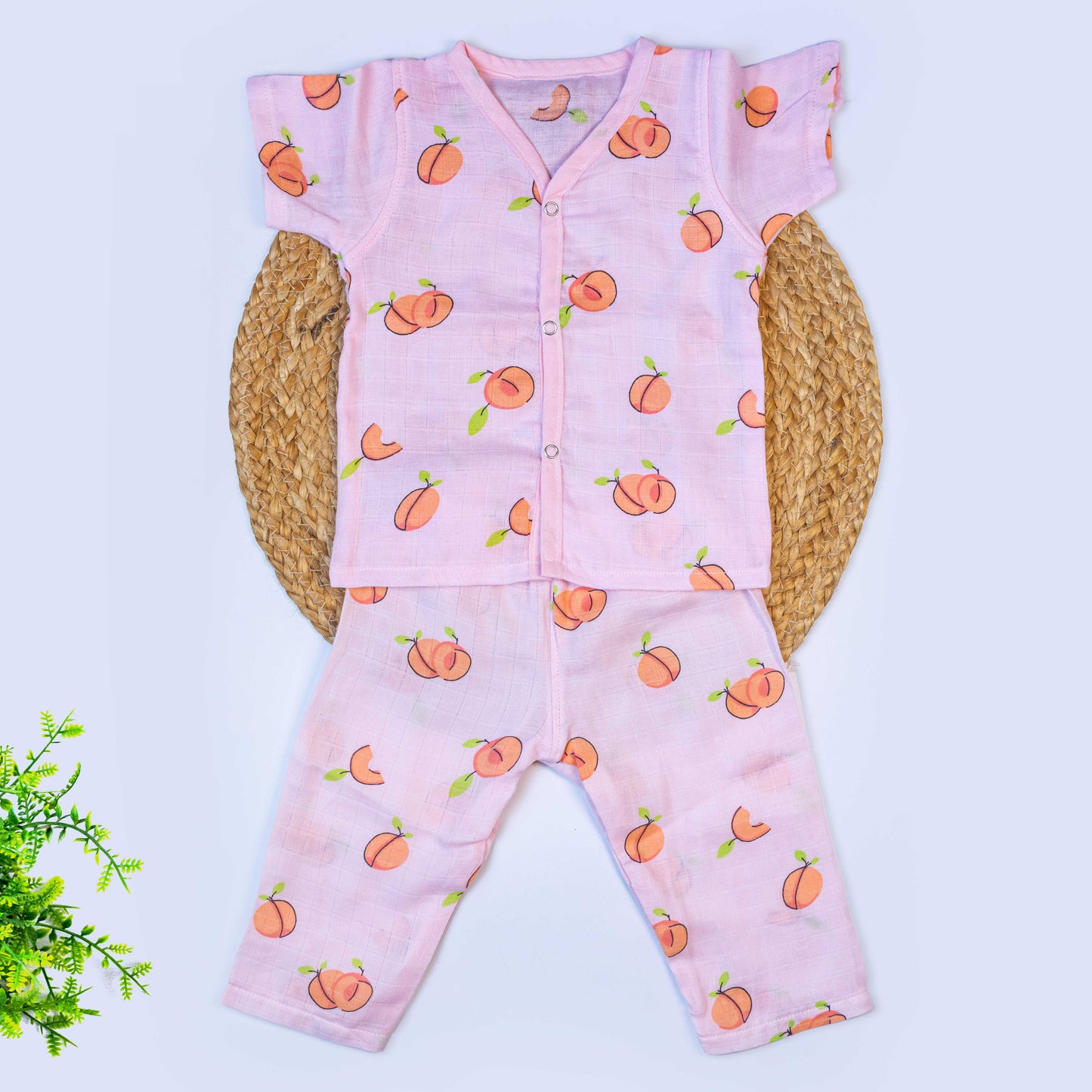 Muslin Night Suit (6-9 months)
