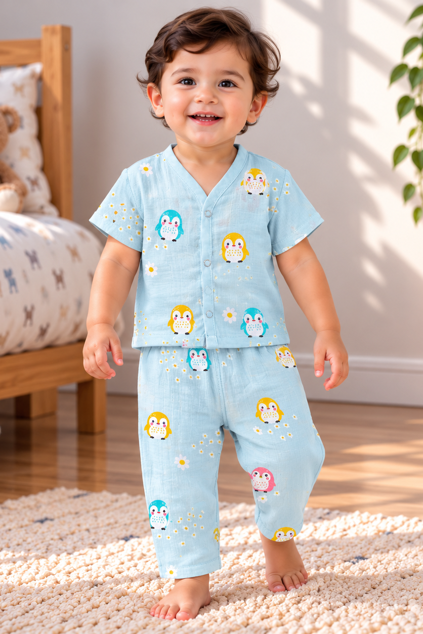 Muslin Co-Ord Set with Pants