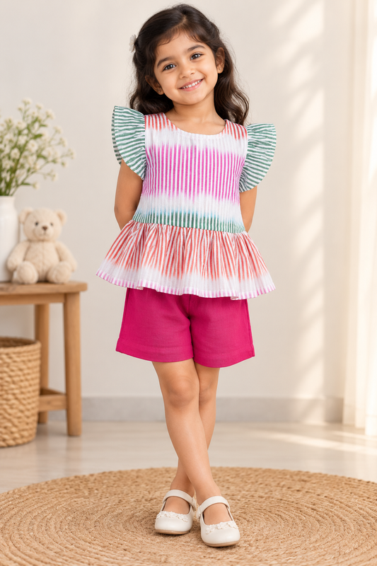 Girls Cotton Co-Ord set