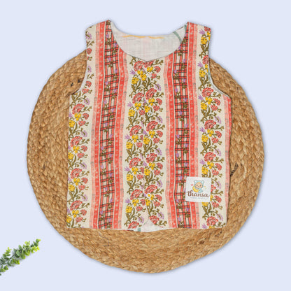 Reversible 2 in 1 Muslin Jabla - Double Layer